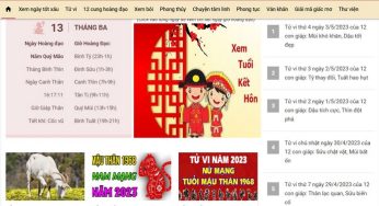 Lịch Ngày tốt – Trang Lịch vạn niên uy tín, thông tin nhanh